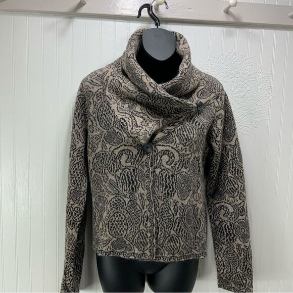 MARV wool blend cardigan sweater - Picture 5 of 6